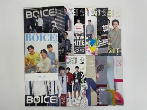 CNBLUE BOICE 会報　付録付き　 Vol.1～12　13-14　15-16  17-18