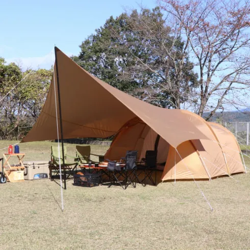 スーパーセール期間限定 イグニオテントアンドタープ テント・タープ