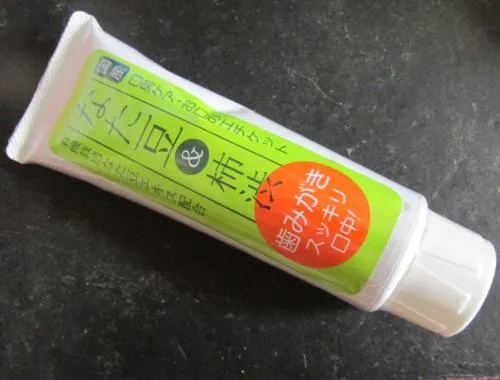 国産 なた豆柿渋歯磨き 120g 新品（歯を白くする）